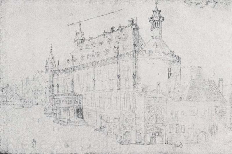 Albrecht Durer The City hall of Alx-la-Chapelle